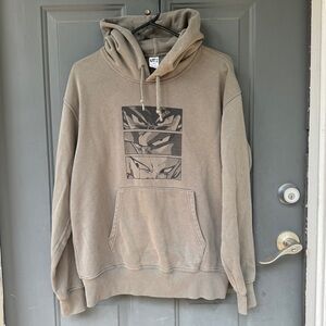 Dragonball Z hoodie UT Uniqlo Sz Small